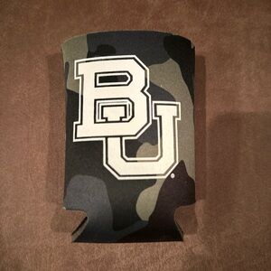 Baylor University BU Lady Bears 2016-2017 basketball schedule camo koozie